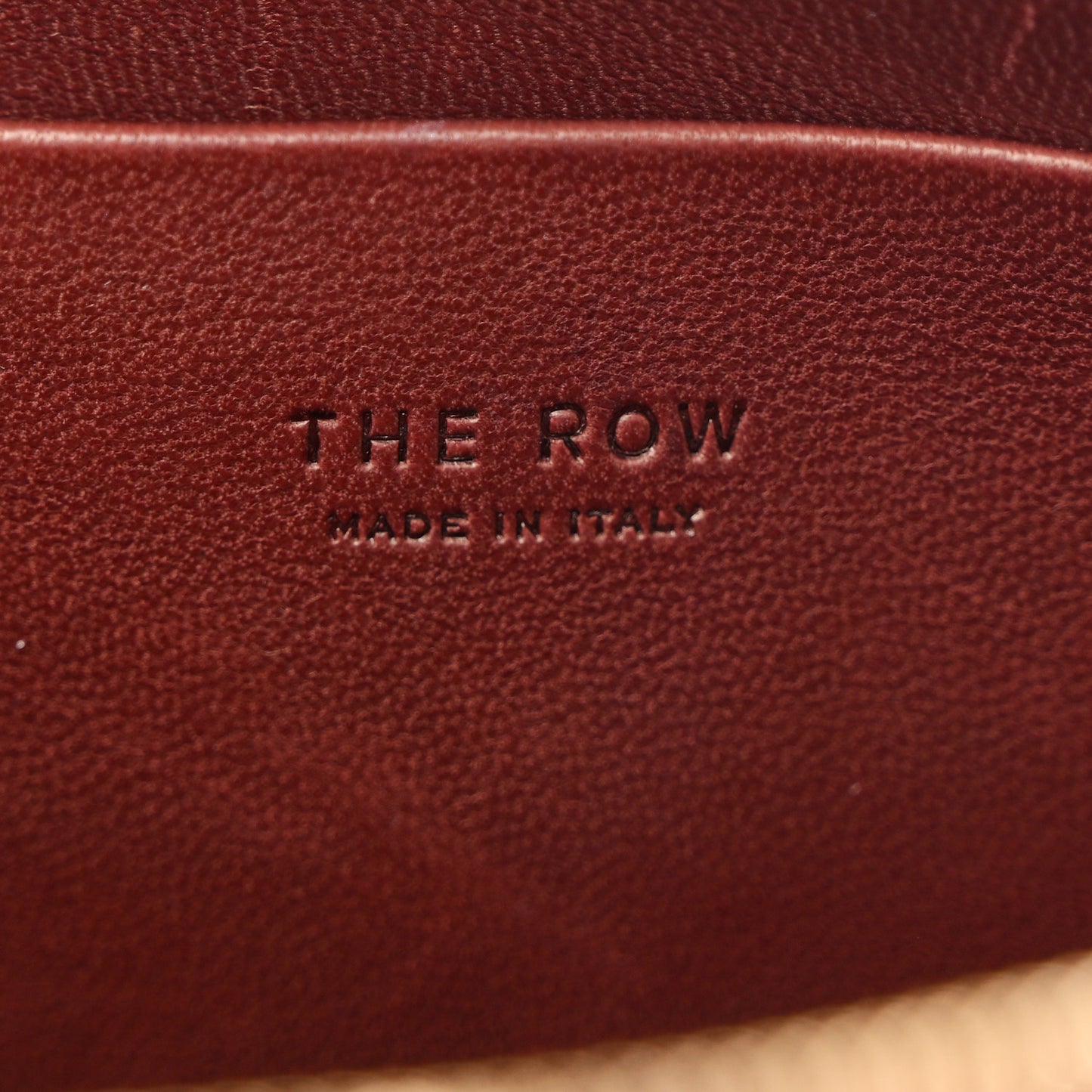 Saddle Calfskin Dalia Baguette Shoulder Bag Burgundy