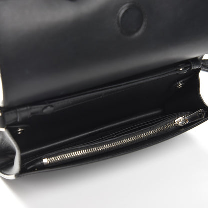 Givenchy Calfskin Logo Debossed Crossbody Black 5 of 7