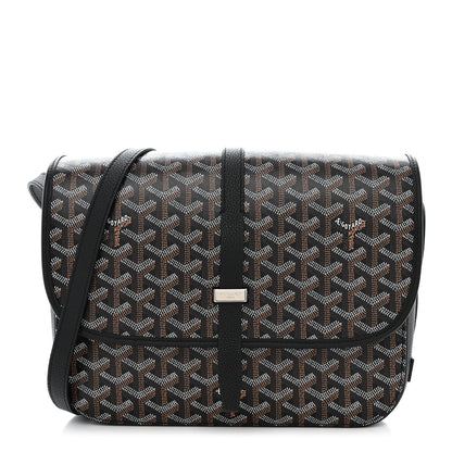 Goyard Goyardine Belvedere II MM Messenger Bag Black 1 of 9