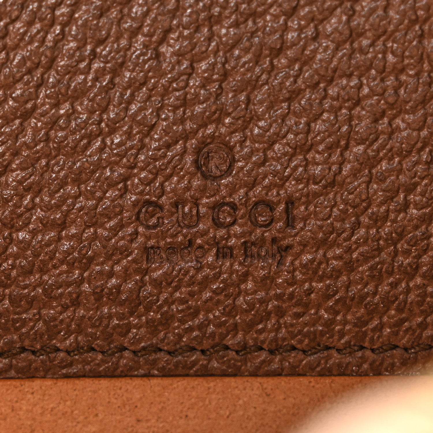 Gucci GG Supreme Monogram Web Ophidia Circle Wristlet Beige New Acero 6 of 12