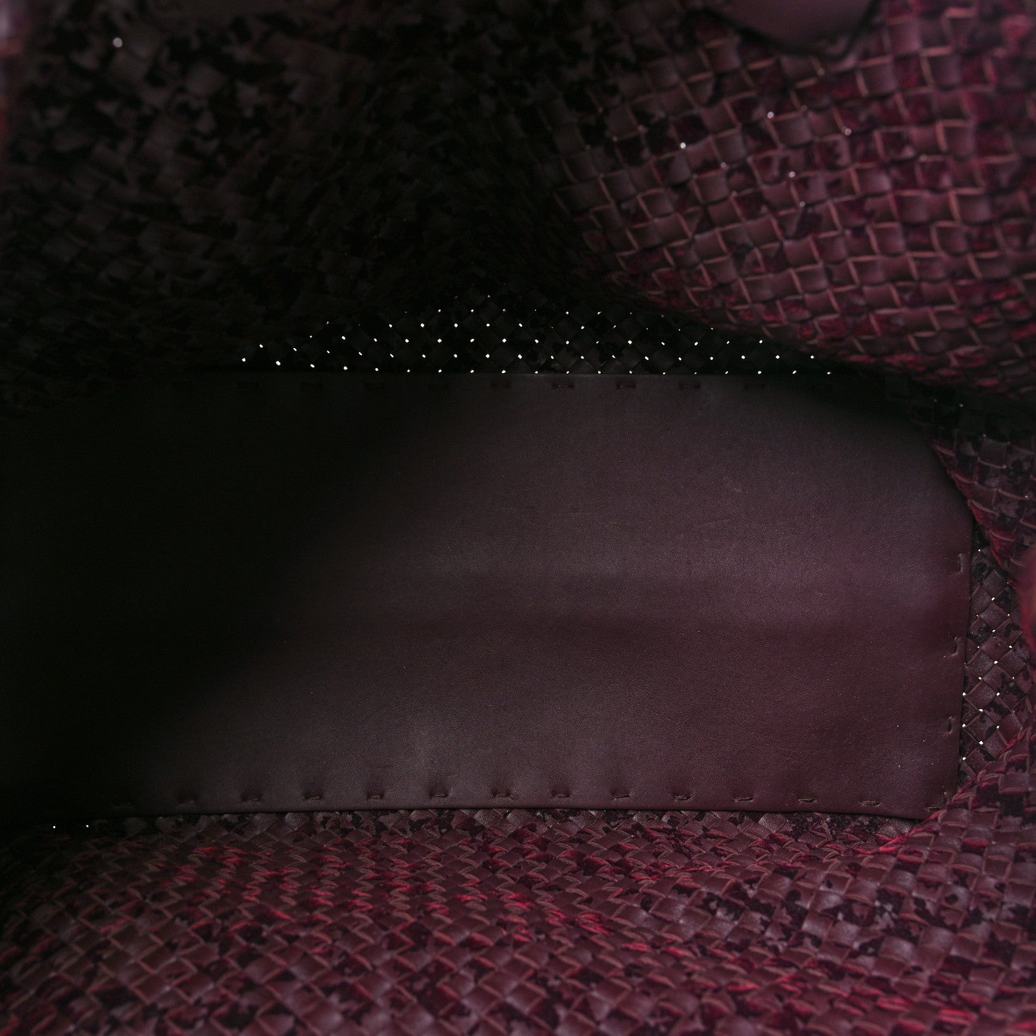 Bottega Veneta Nappa Velours Intrecciato Large Cabat Bordeaux 6 of 12