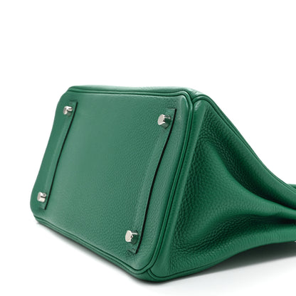 Hermes Togo Verso Birkin 30 Vert Vertigo Vert Fonce 10 of 10