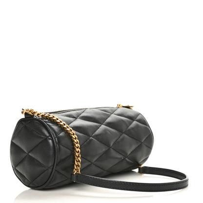 Saint Laurent Lambskin Monogram Mini Sade Tube Bag Black 3 of 6