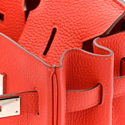 Hermes Togo Birkin 30 Capucine 12 of 21