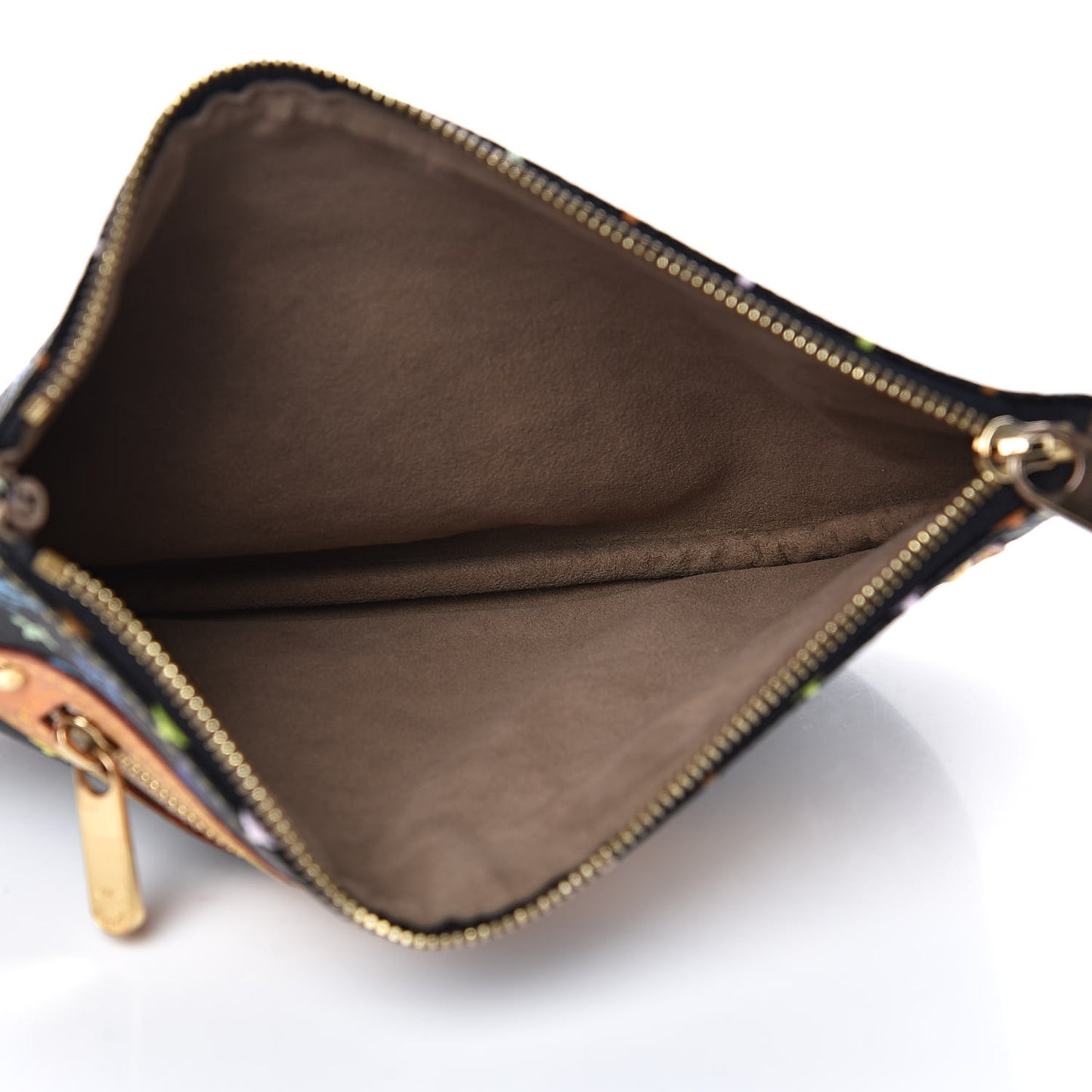 Monogram Multicolor Pochette Plate GM Black