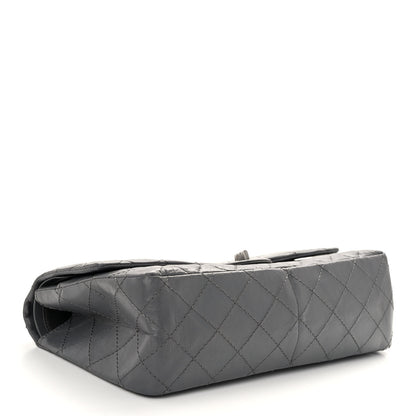 Chanel Aged Calfskin Quilted 2.55 Reissue 226 Flap Grey 4 of 11