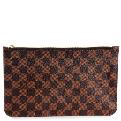 Louis Vuitton Damier Ebene Neverfull MM GM Pochette 1 of 7