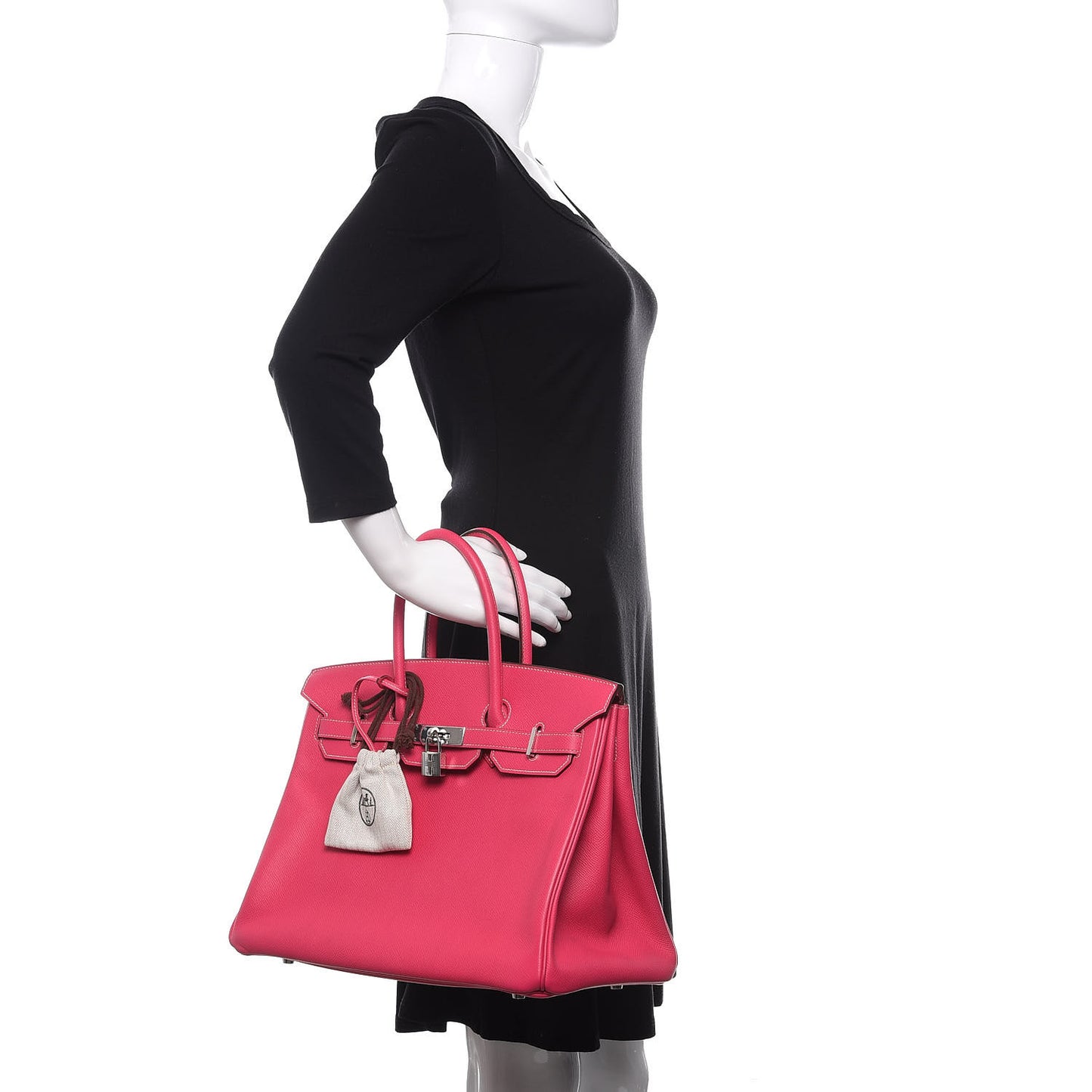 Epsom Birkin 35 Rose Tyrien