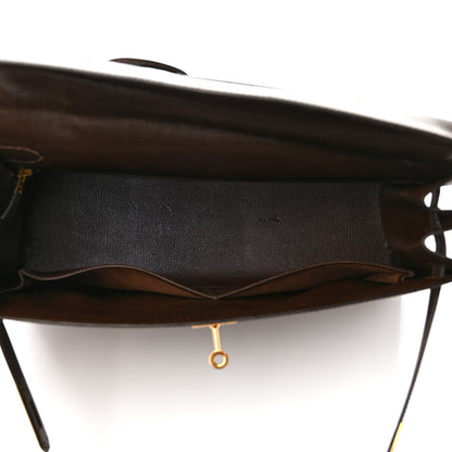 Hermes Box Kelly Sellier 35 Chocolate 5 of 12