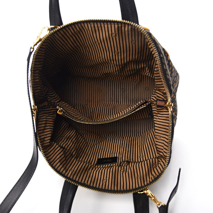 Fendi Jacquard Chameleon Tote Black 5 of 12
