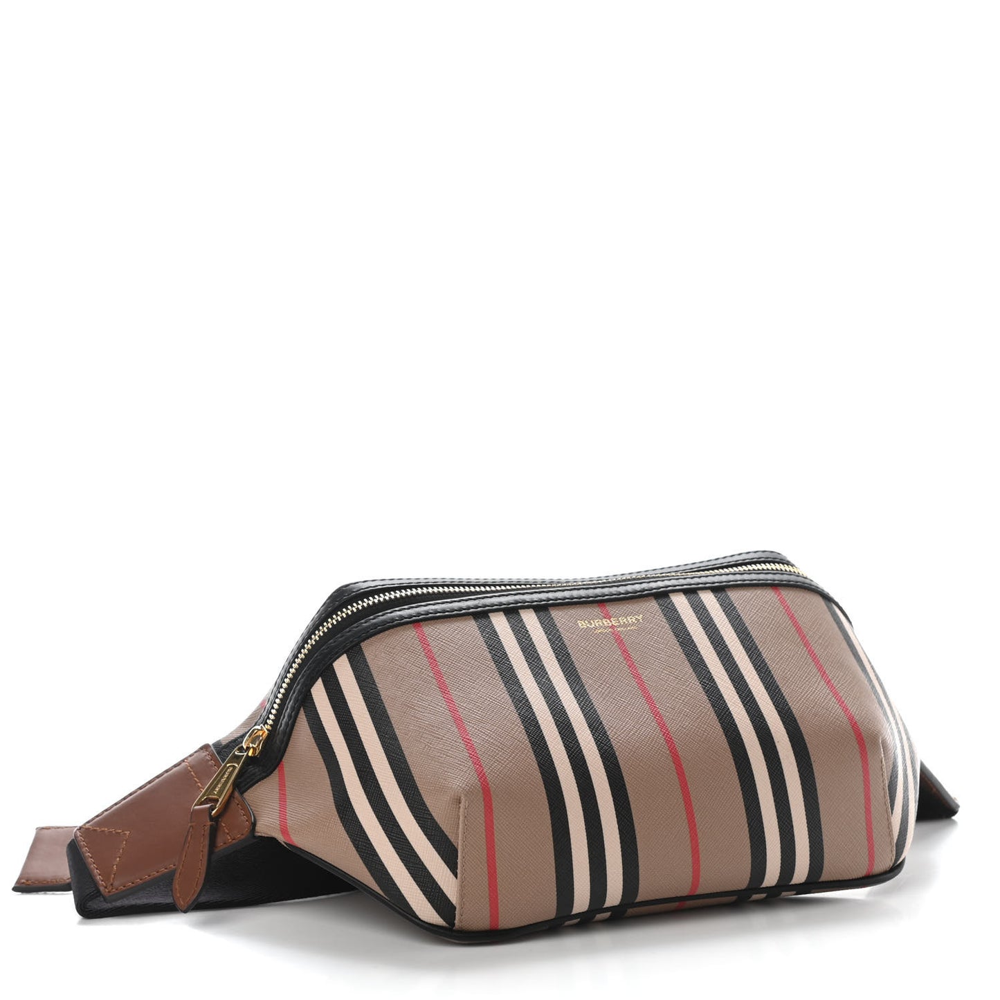E-Canvas Icon Stripe Sonny Bum Bag Archive Beige