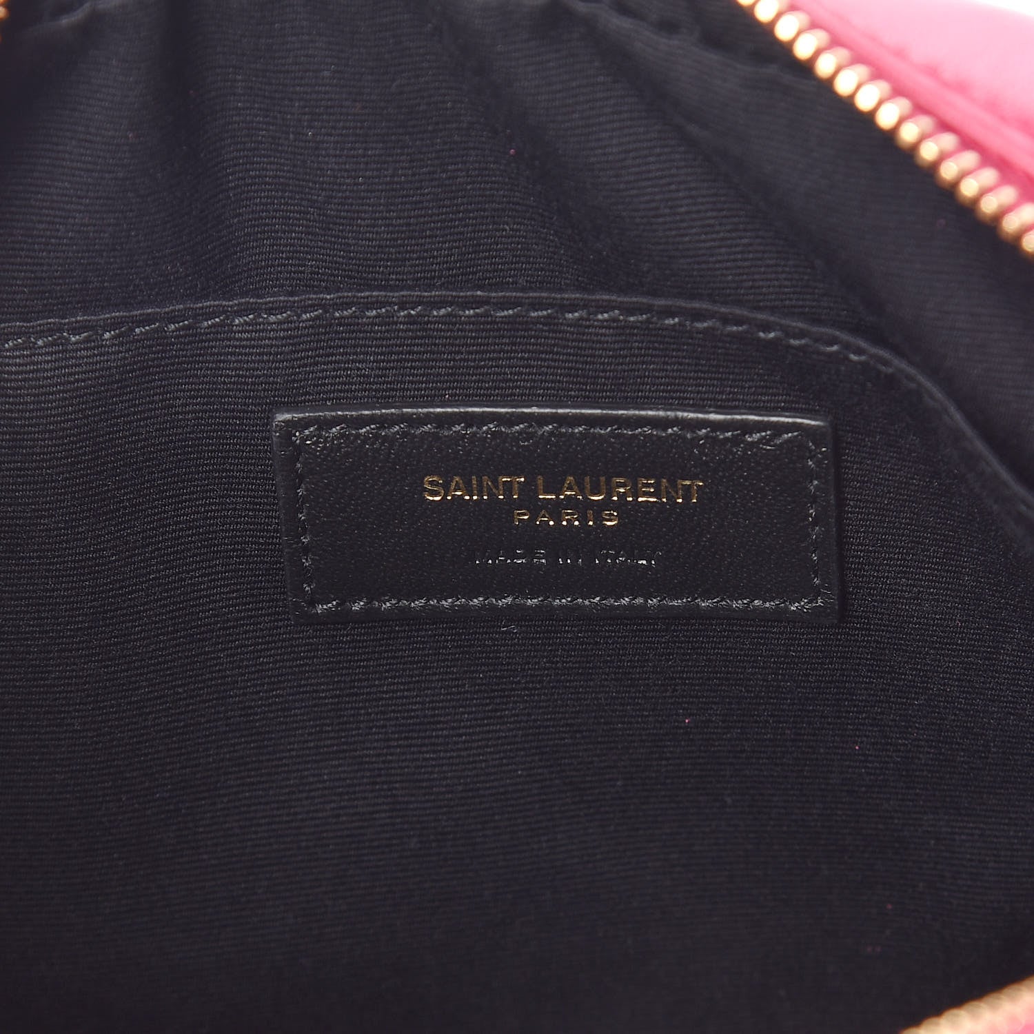 Saint Laurent Calfskin Matelasse Monogram Lou Camera Bag Bright Pink 6 of 9