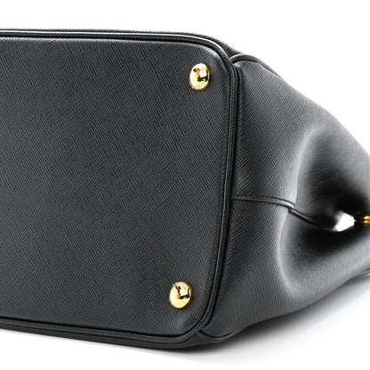 Prada Saffiano Lux Medium Galleria Double Zip Tote Black 13 of 18