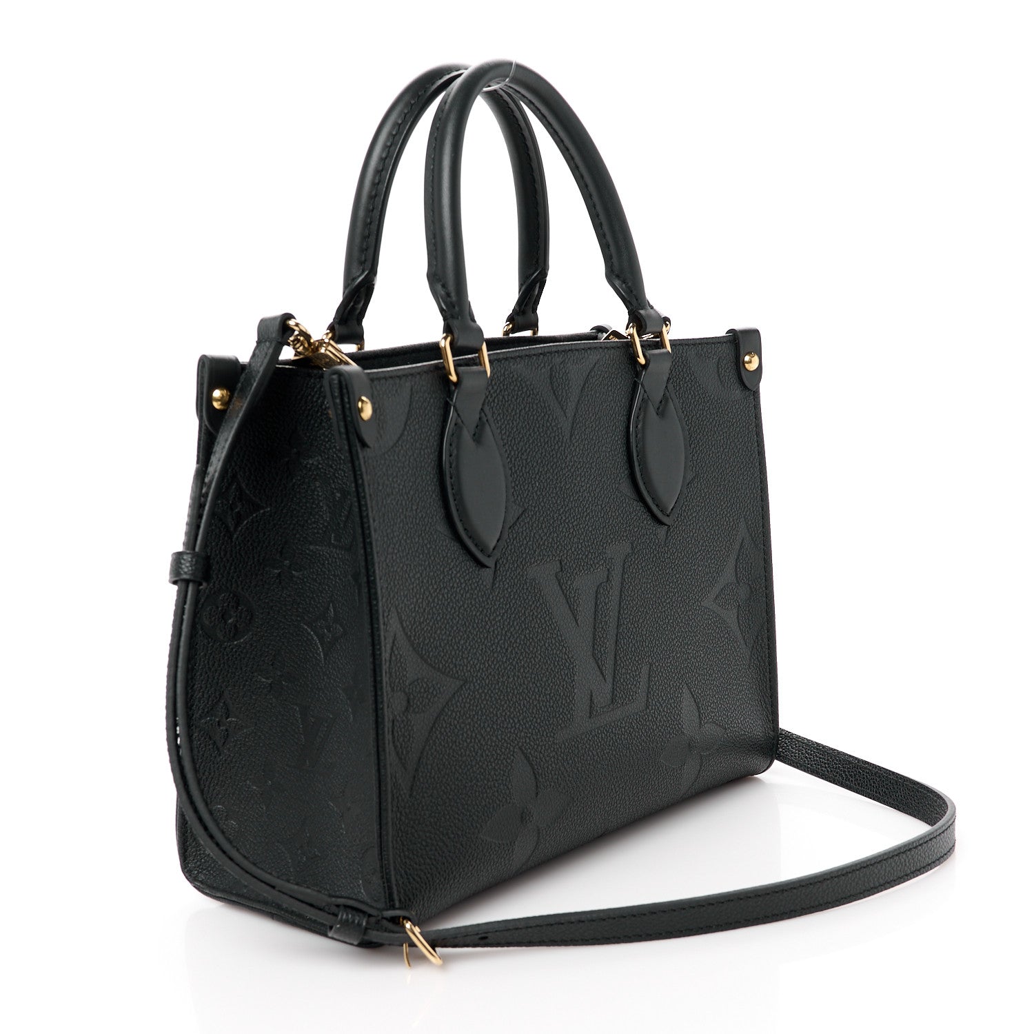 Louis Vuitton Empreinte Monogram Giant Onthego PM Black 3 of 10