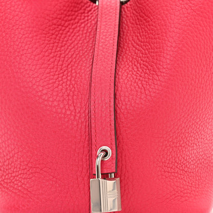 Hermes Taurillon Clemence Picotin Lock 18 PM Rose Extreme 8 of 10