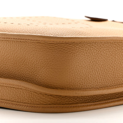 Hermes Taurillon Clemence Evelyne III PM Biscuit 10 of 14