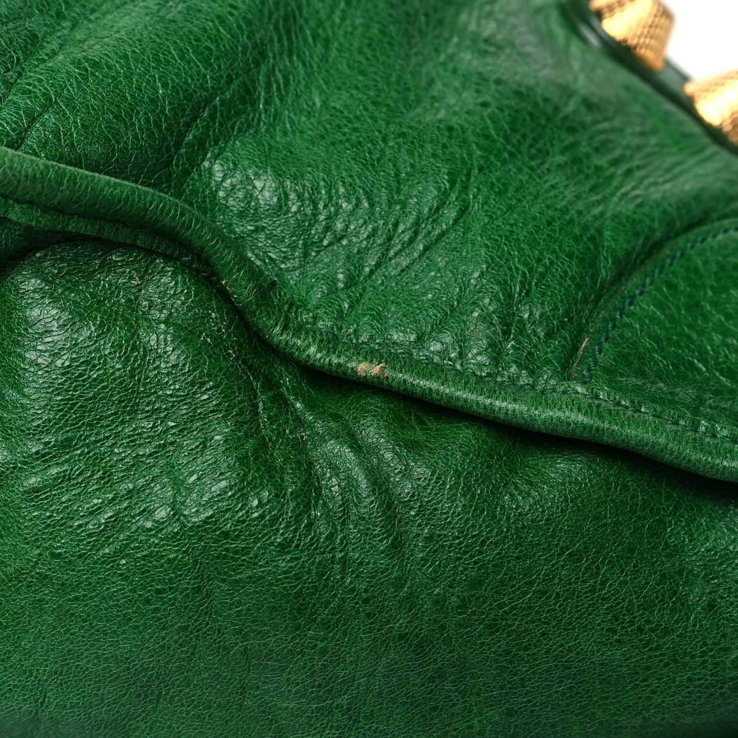 Agneau Giant 21 Gold Hardware Work Vert Gazon