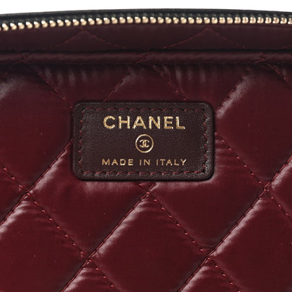 Chanel Lambskin Quilted Large Vanity Pouch Black 6 of 7