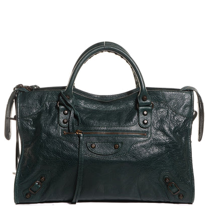 Balenciaga Agneau Classic Hardware City Poker Fonce 1 of 12