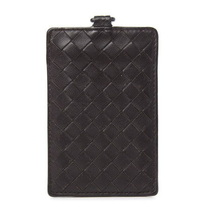 Bottega Veneta Nappa Intrecciato Card Case Ebano 1 of 7