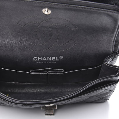 Chanel Iridescent Calfskin Quilted 2.55 Reissue 224 Flap Black 5 of 13