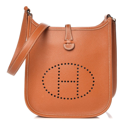 Hermes Epsom Evelyne TPM Cognac 1 of 7