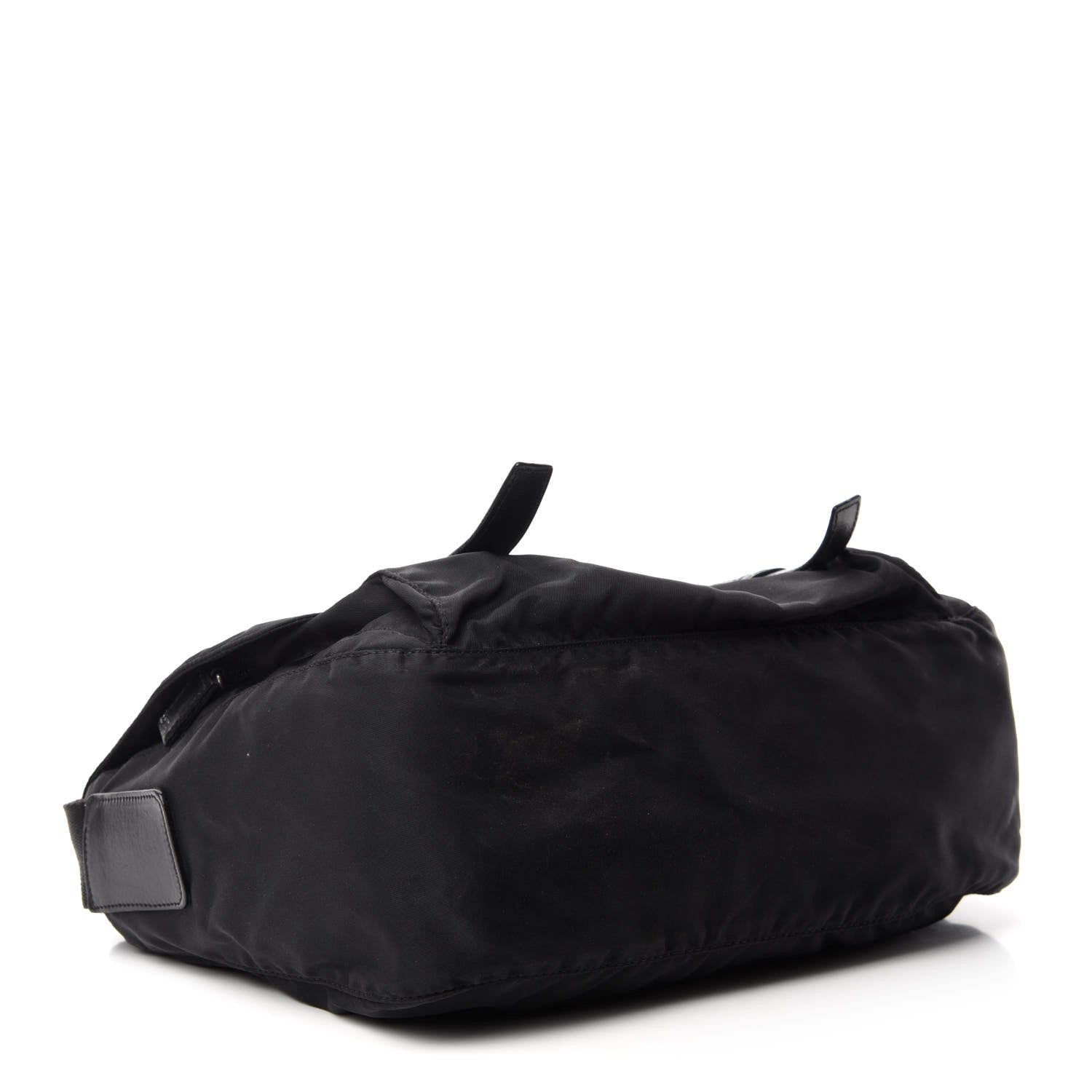 Prada Nylon Vela Messenger Bag Black 4 of 11