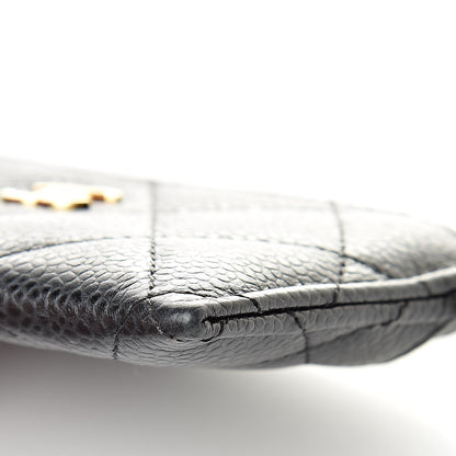 Chanel Caviar Quilted Card Holder Black 13 of 14