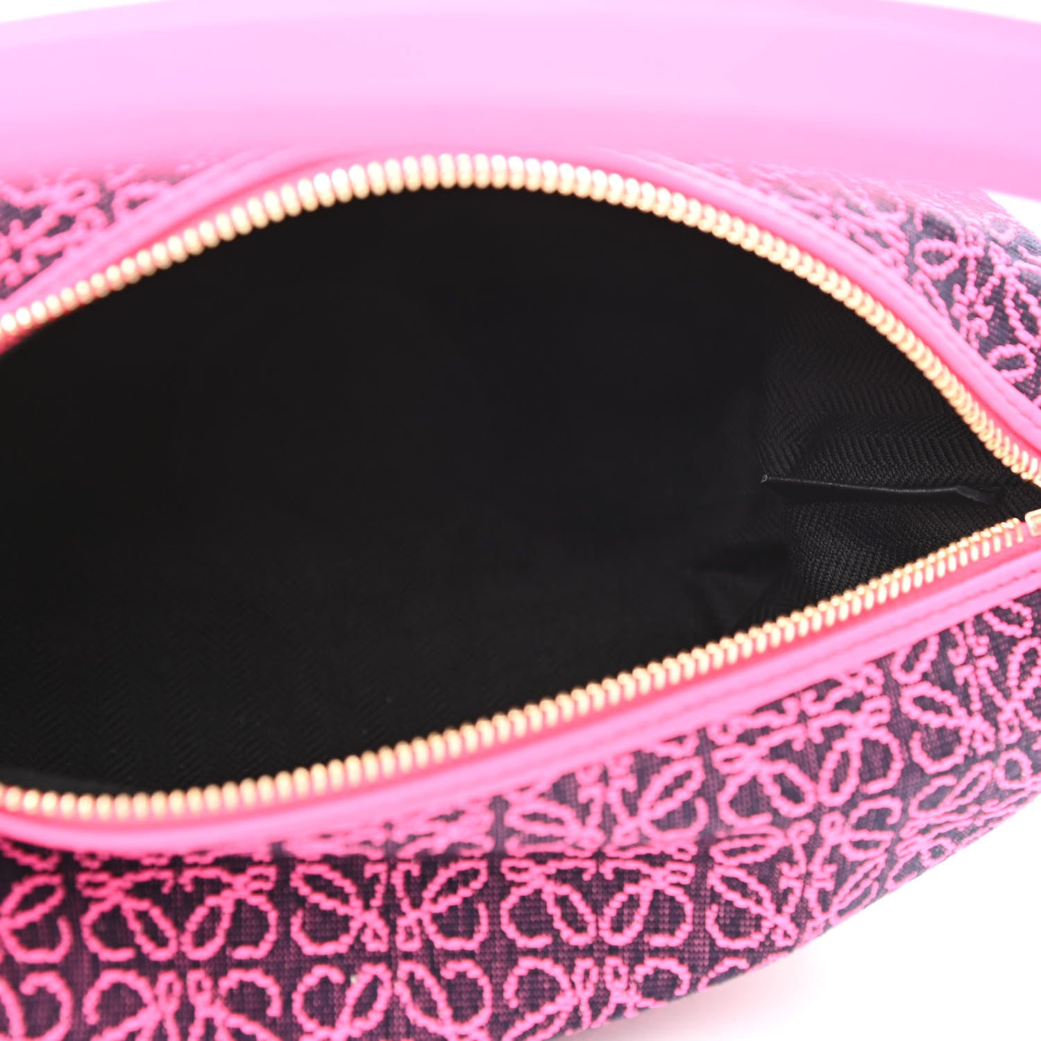 Loewe Jacquard Anagram Calfskin Small Cubi Bag Pink 5 of 10