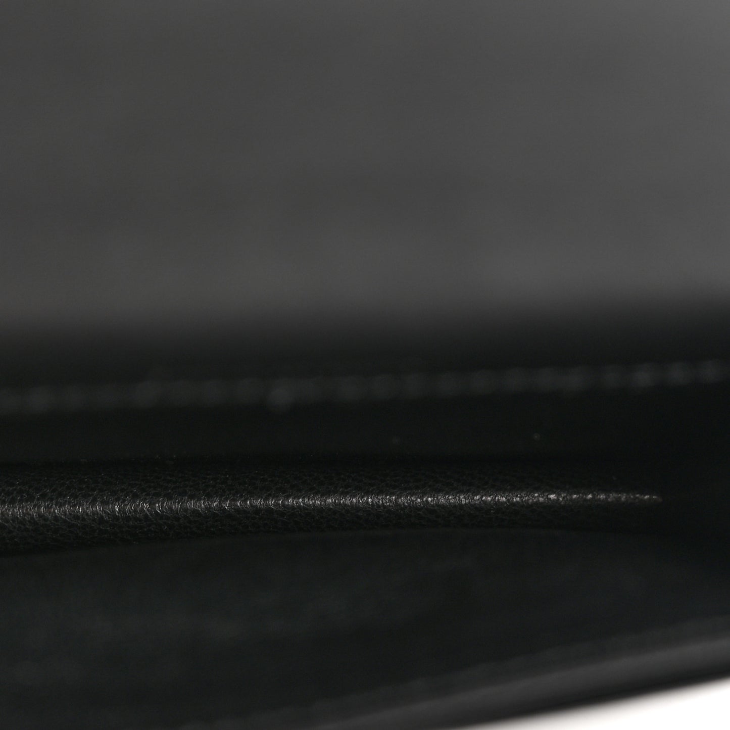 Calfskin Crocodile Embossed Business Card Case Black
