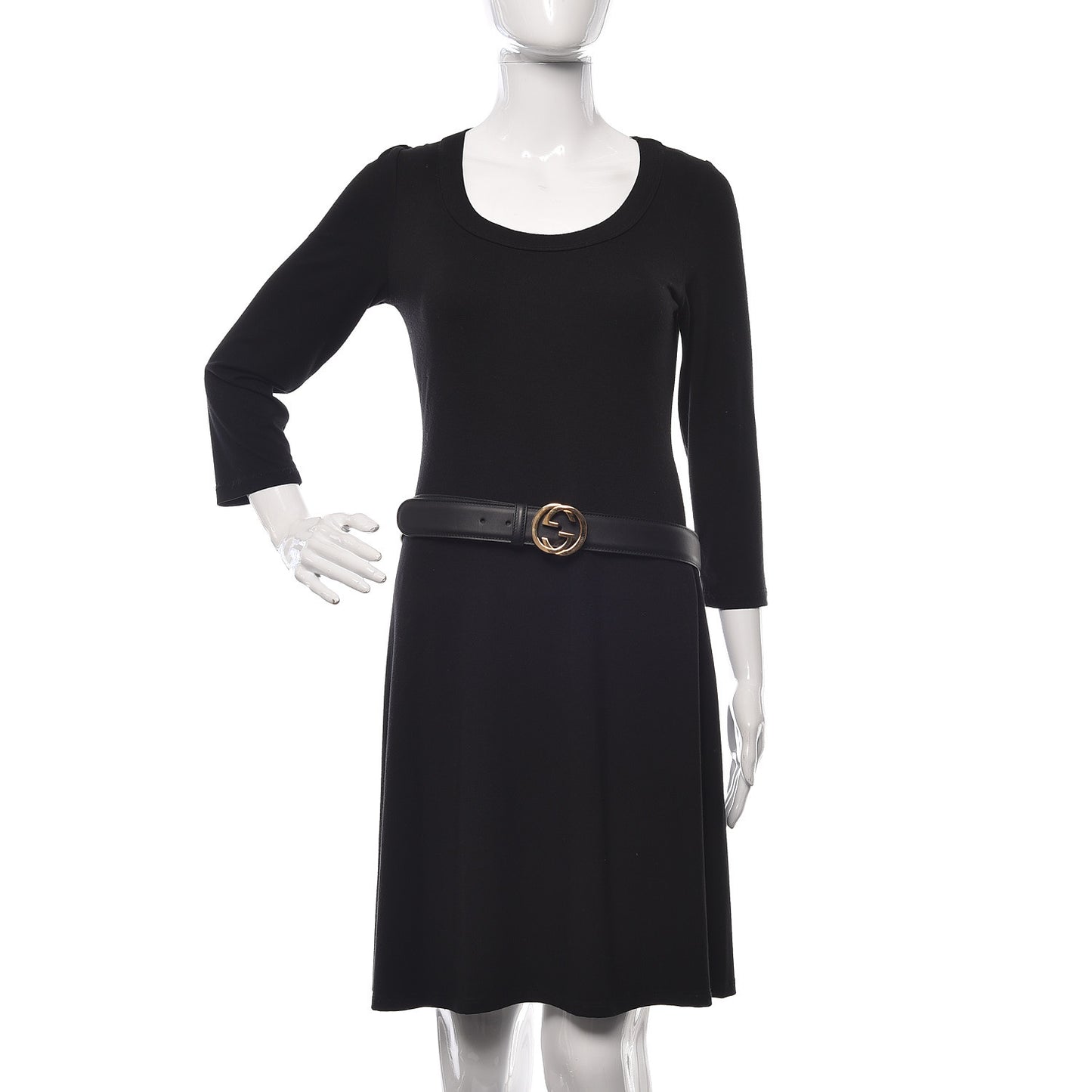 Calfskin Interlocking G 37mm Belt 90 36 Black