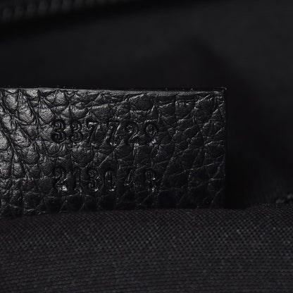 Gucci Denim Monogram Tote Black 7 of 12