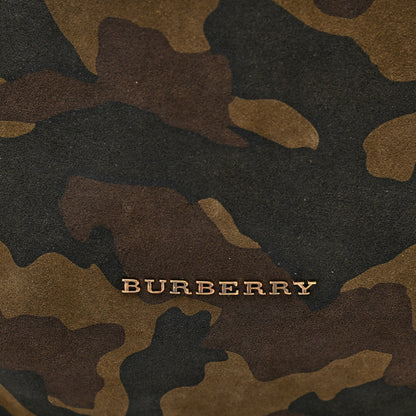 Burberry Calfskin Suede Camouflage Drawstring Baby Duffle Multicolor 9 of 11