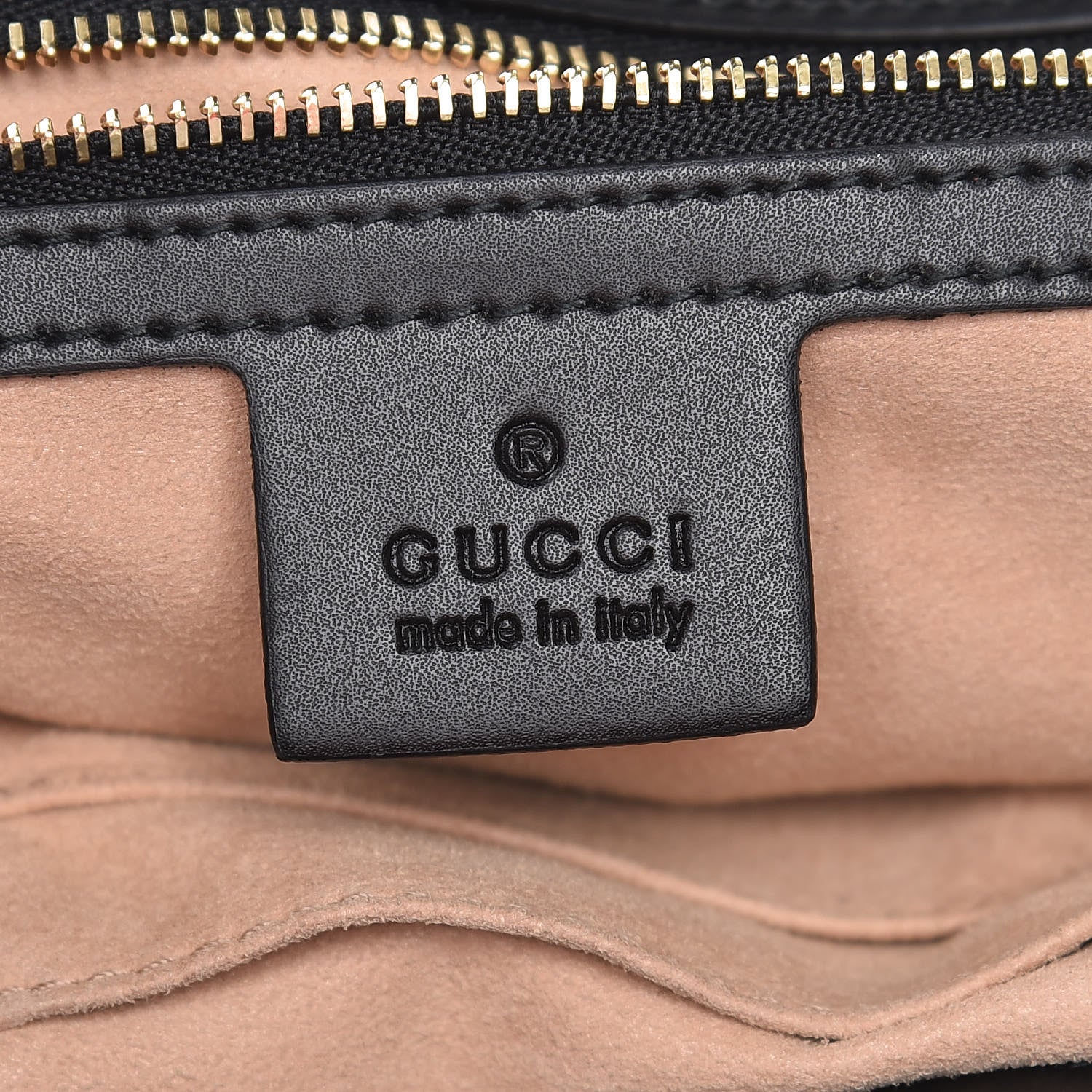 Gucci Soft GG Supreme Monogram Bees Small Crossbody Tote Beige Oro Black 6 of 7