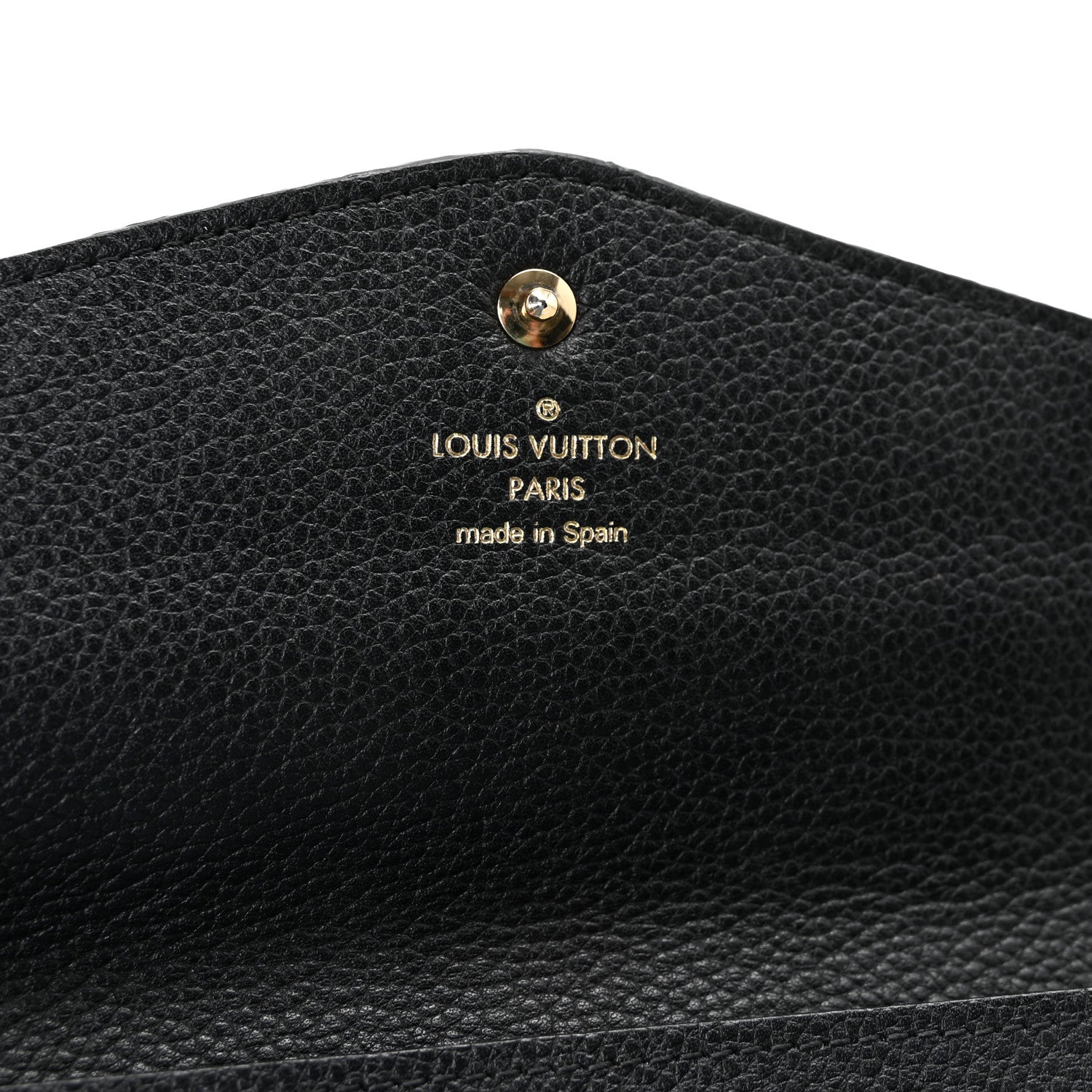 Louis Vuitton Empreinte Curieuse Wallet Black 6 of 6