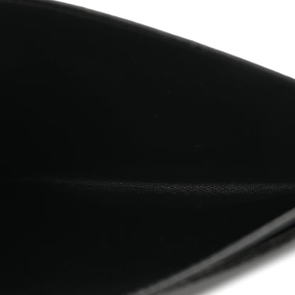 Louis Vuitton Calfskin Felicie Chain Wallet Card Holder Insert Black 5 of 6