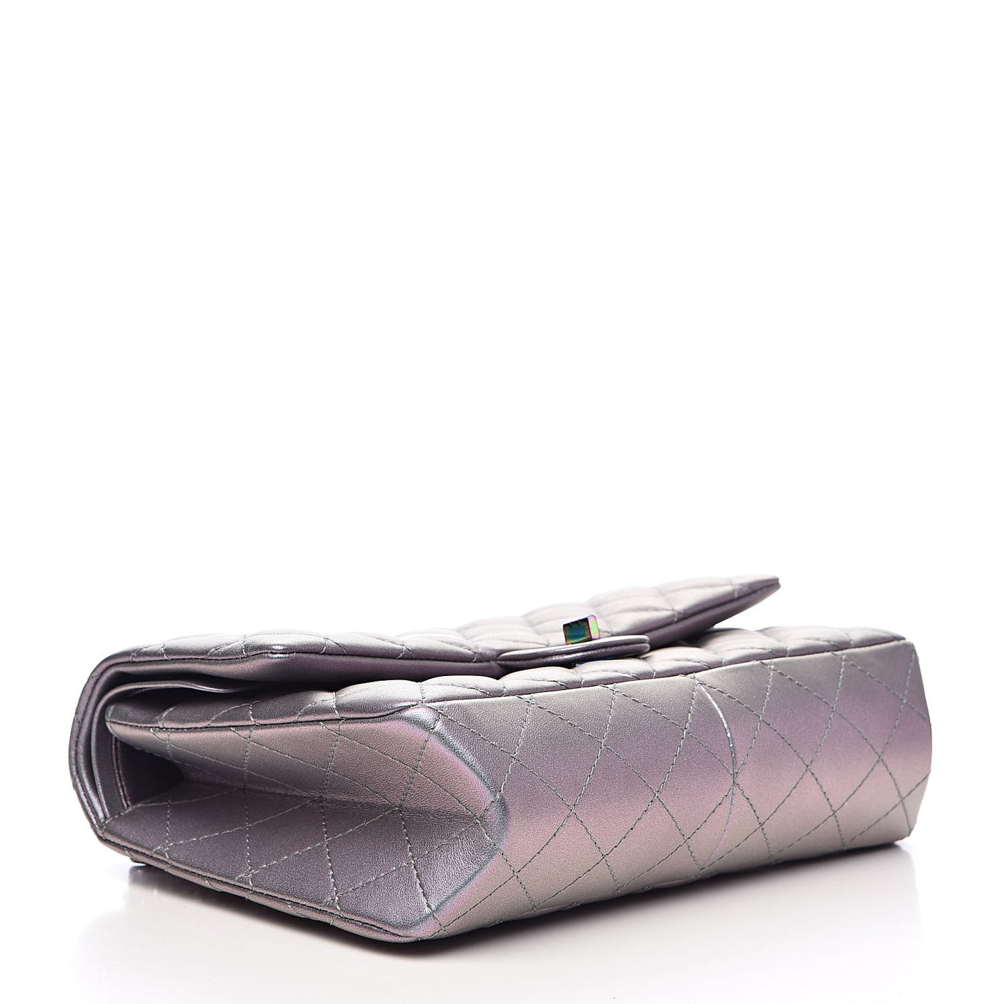Iridescent Lambskin Quilted 2.55 Reissue 226 Flap Light Purple