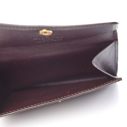Louis Vuitton Vernis Ludlow Wallet Amarante 6 of 7