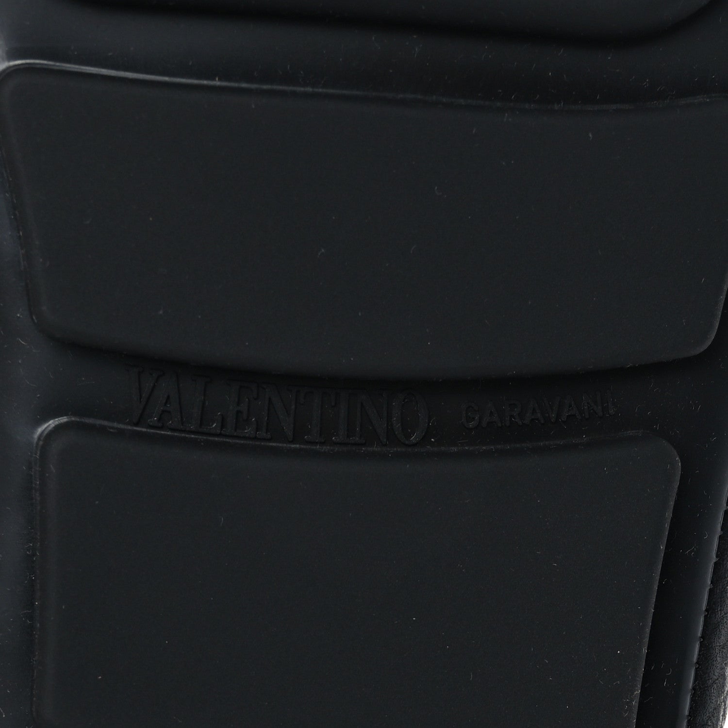 Valentino Garavani Grainy Calfskin Mens VLogo Driving Loafers 39.5 Black 8 of 8