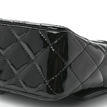 Chanel Patent Calfskin Quilted Mini Rectangular Flap Black 12 of 12