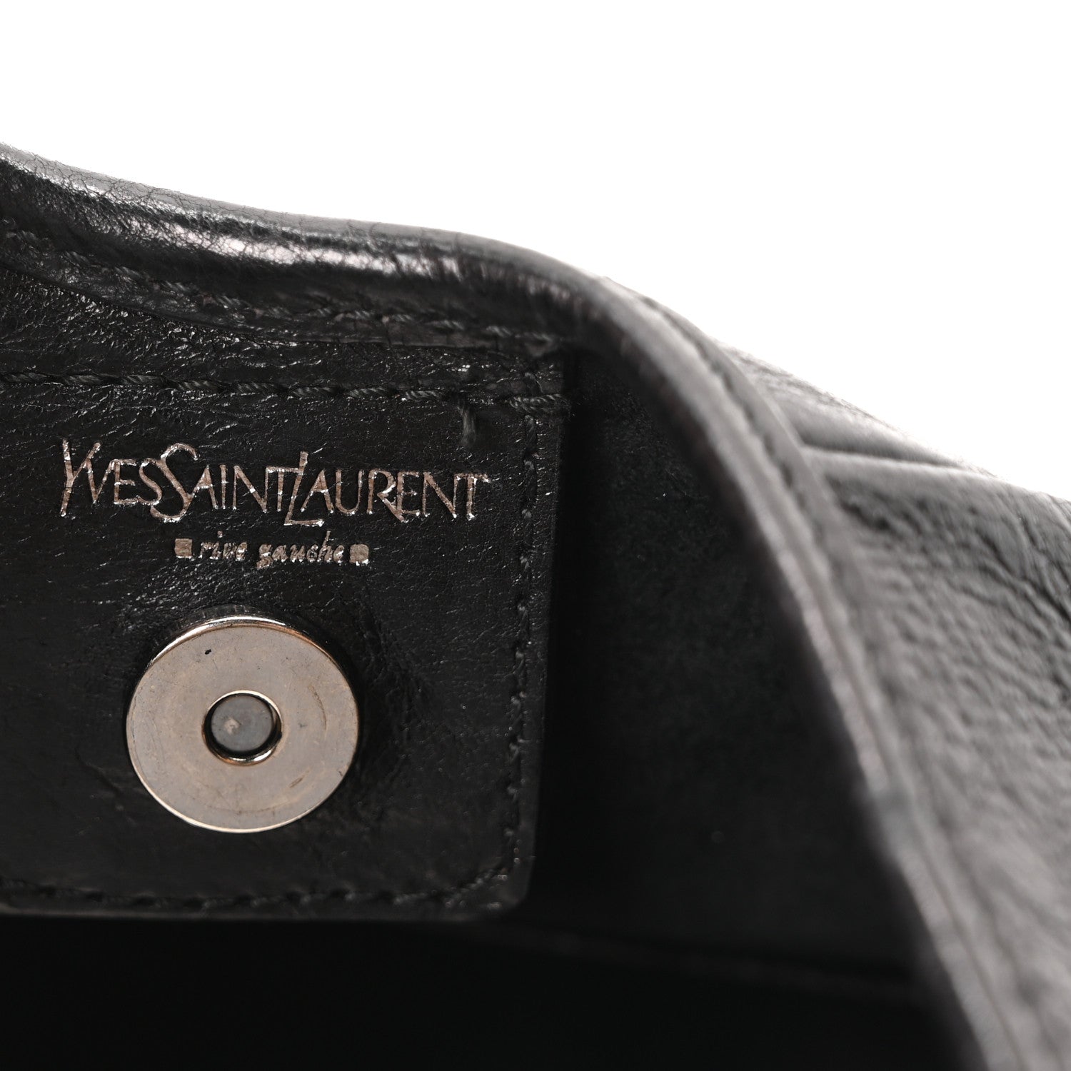Saint Laurent Buffalo Horn Small Mombasa Hobo Black 6 of 10