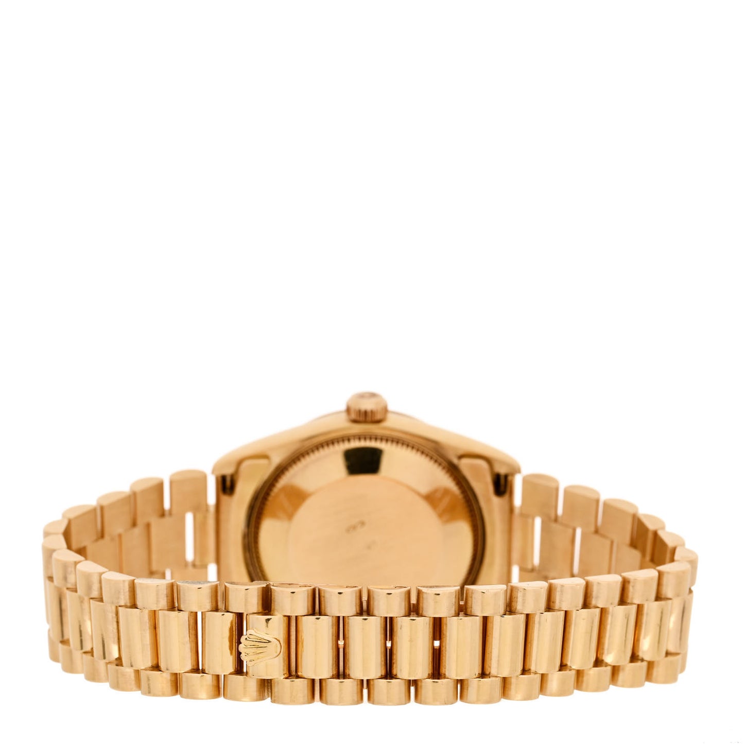 18K Yellow Gold 31mm Oyster Perpetual Datejust President Watch Champagne 68278