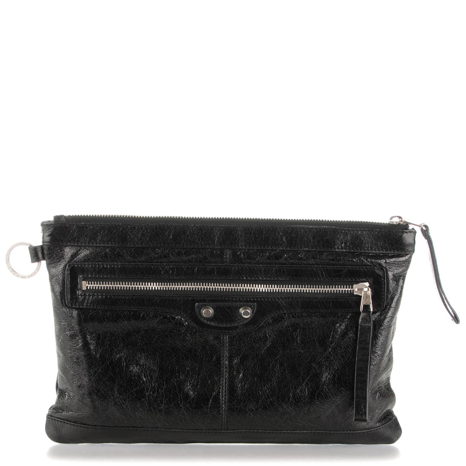 Balenciaga Agneau Arena Classic Hardware Small Clip Black 1 of 7