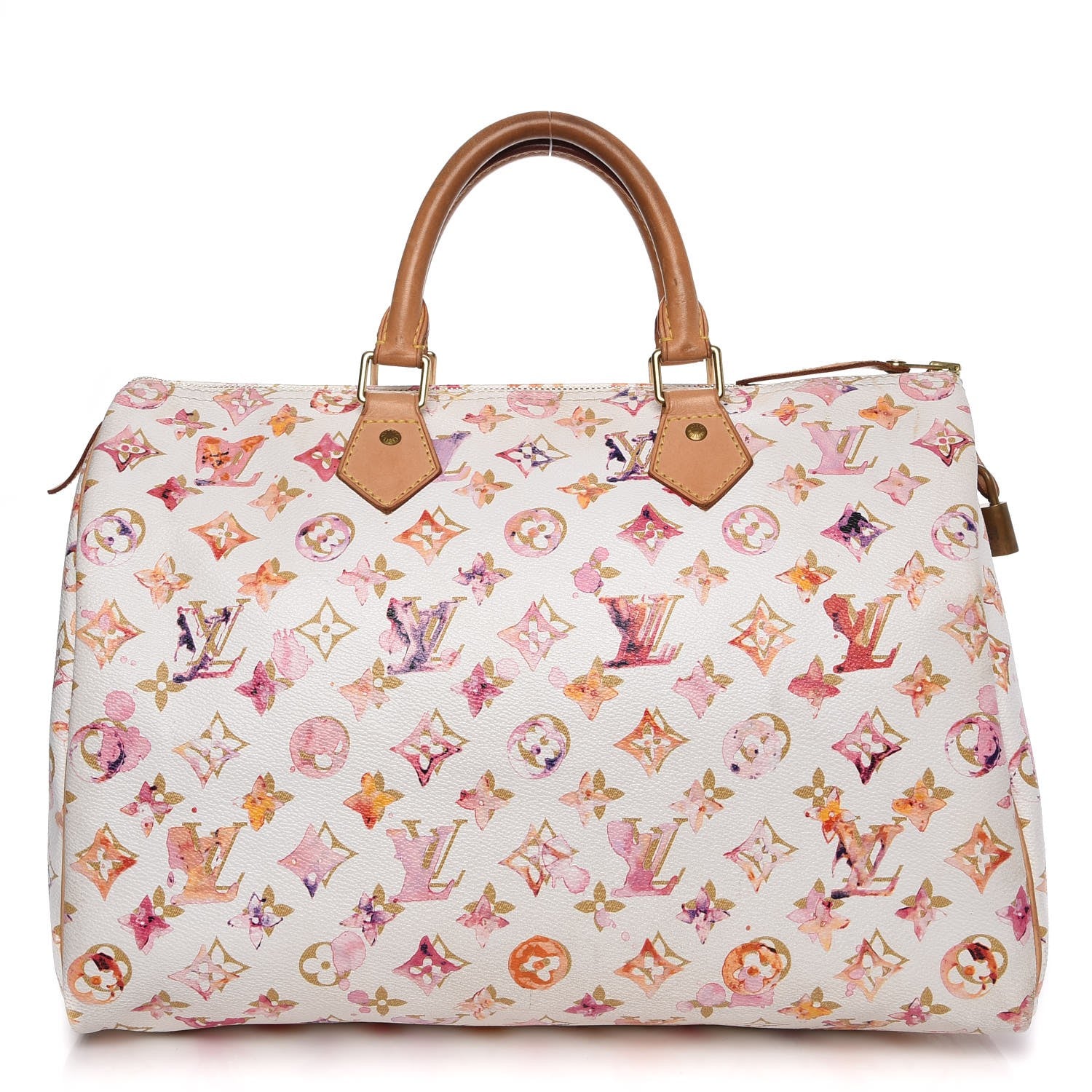 Louis Vuitton Watercolor Aquarelle Speedy 35 White 1 of 19