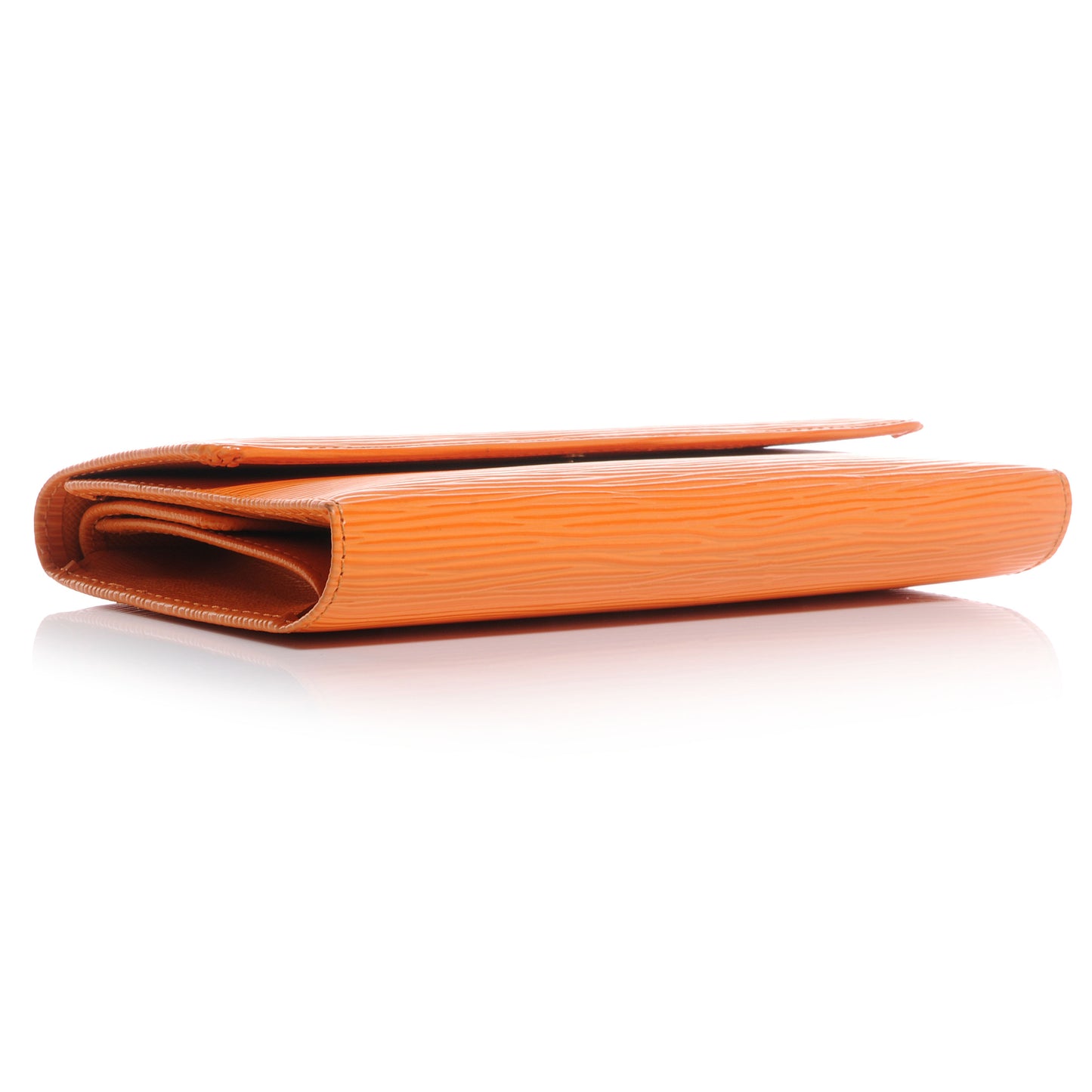 Epi Porte Tresor International Wallet Mandarin