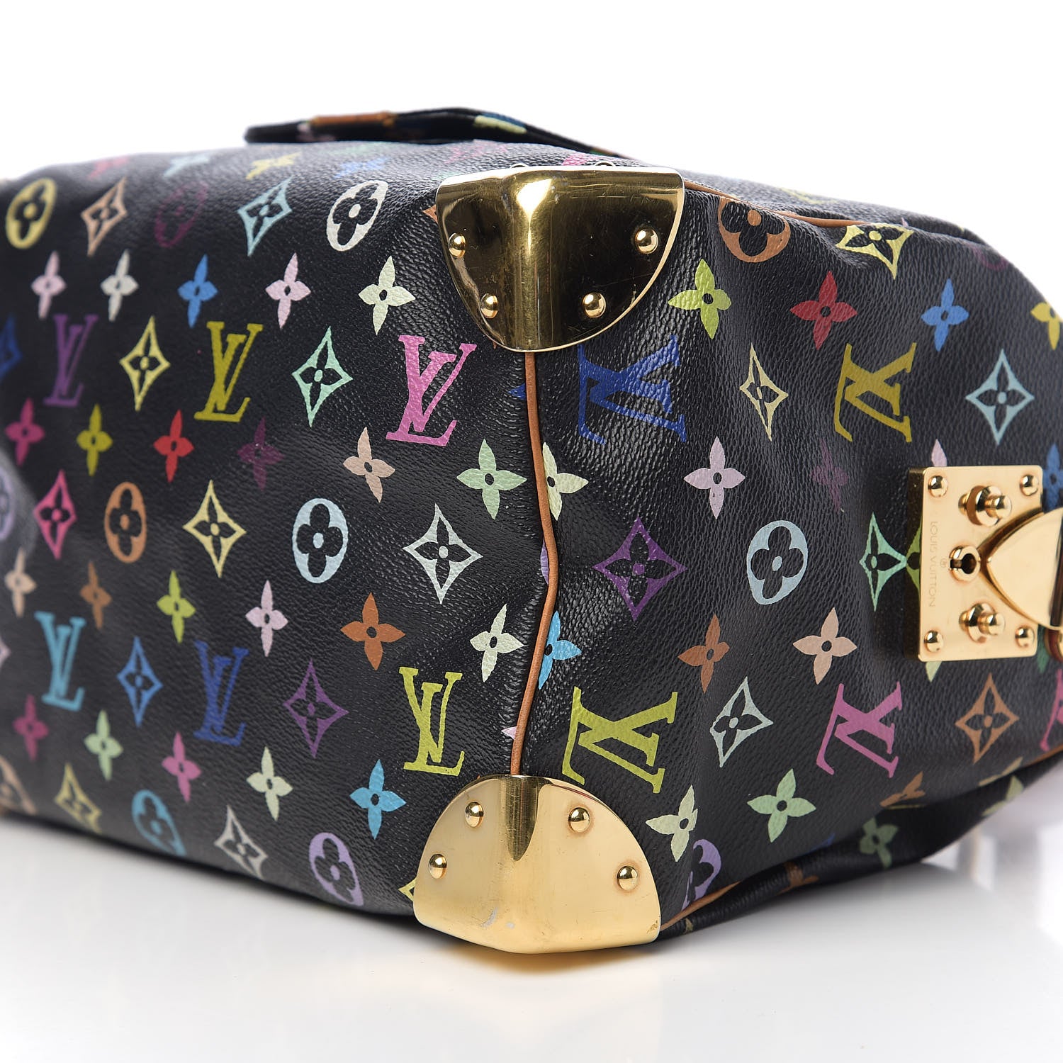 Louis Vuitton Monogram Multicolor Speedy 30 Black 11 of 12