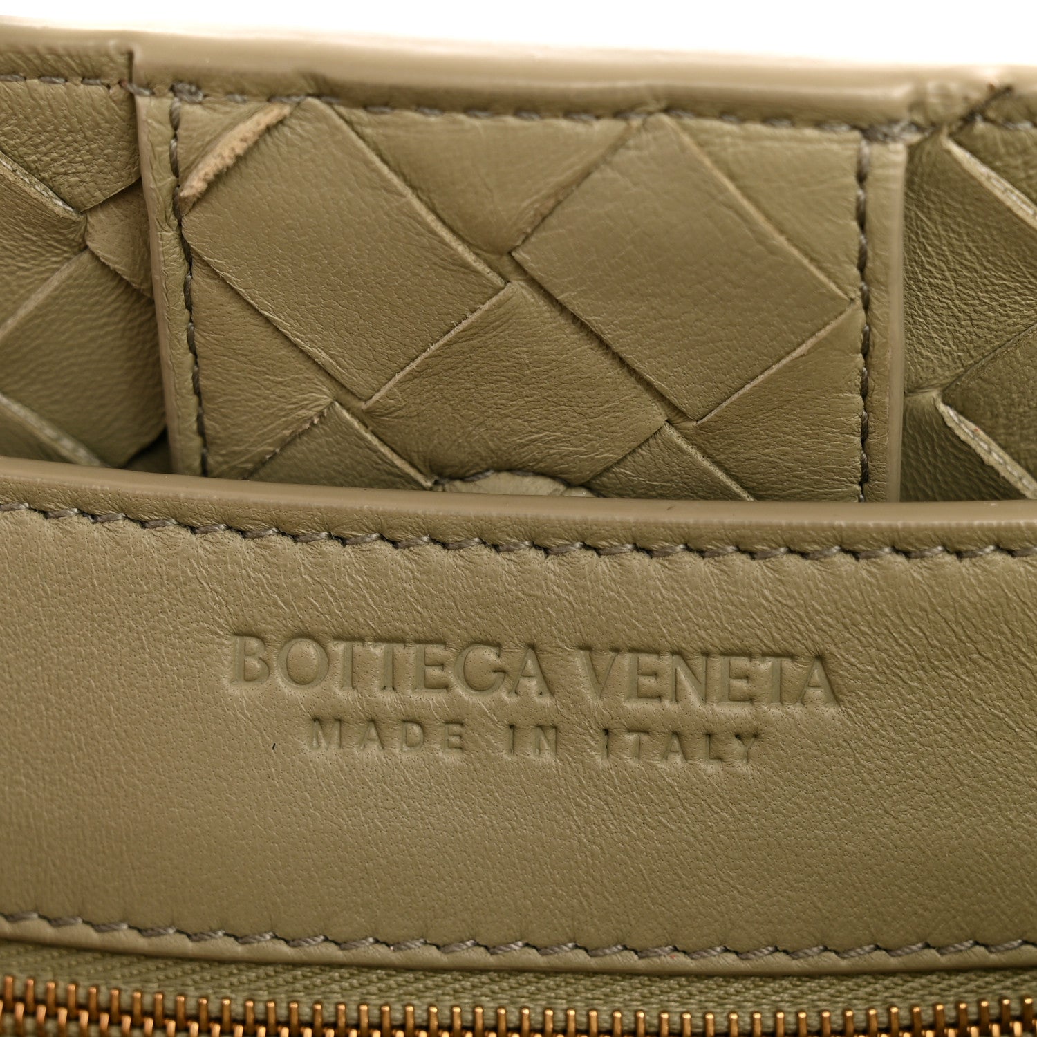 Bottega Veneta Nappa Intrecciato Medium Andiamo Shoulder Bag Travertine 6 of 12