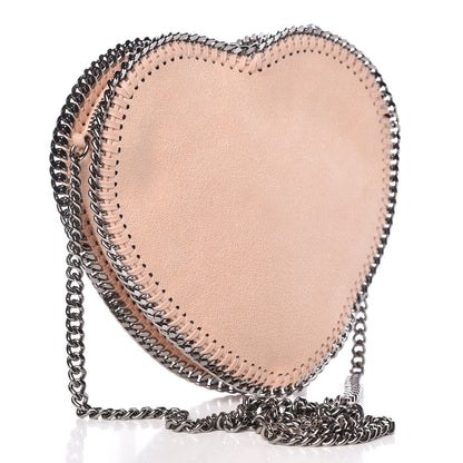 Stella McCartney Shaggy Deer Falabella Heart Crossbody Bag Beige 3 of 8