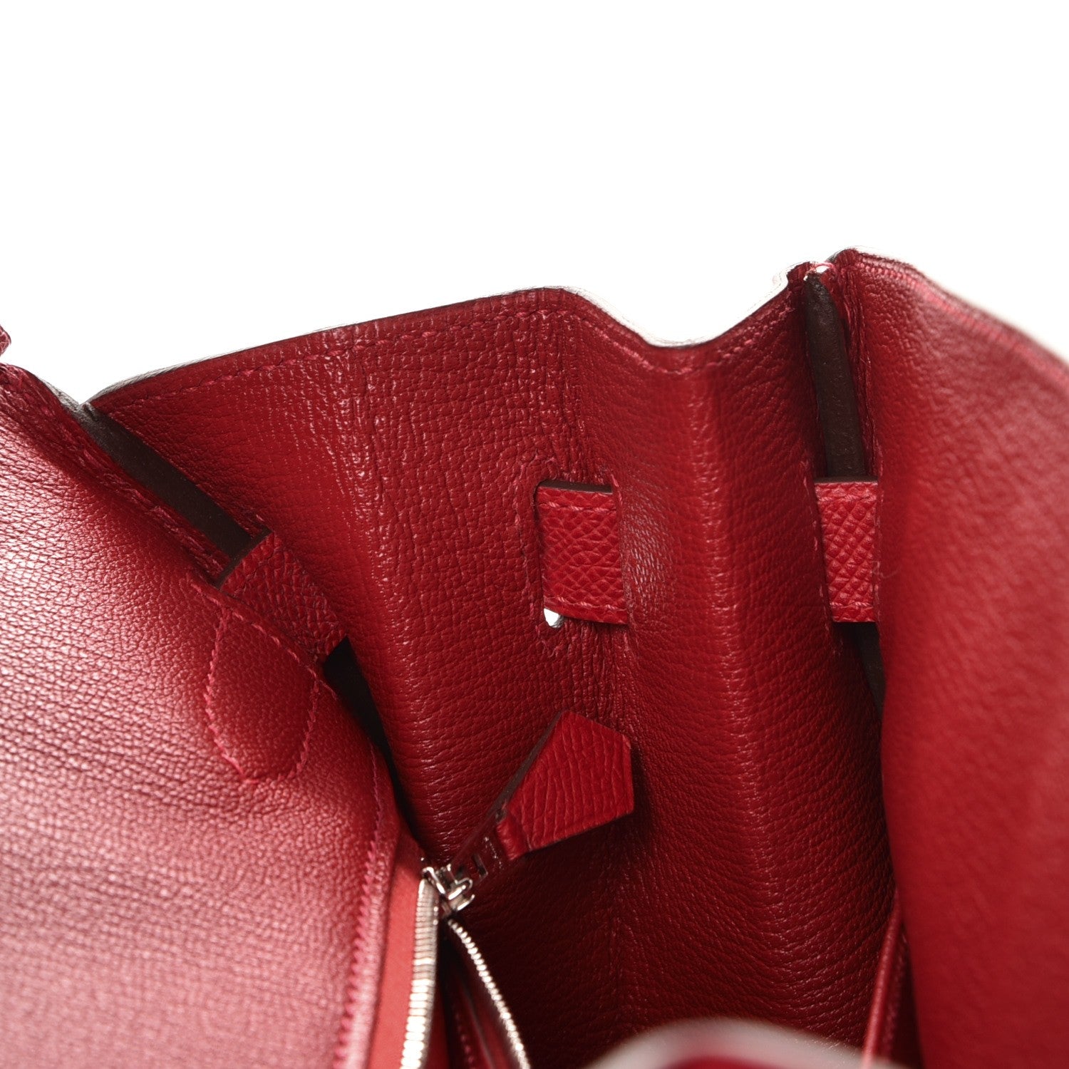 Hermes Epsom Birkin 30 Rouge Casaque 15 of 37