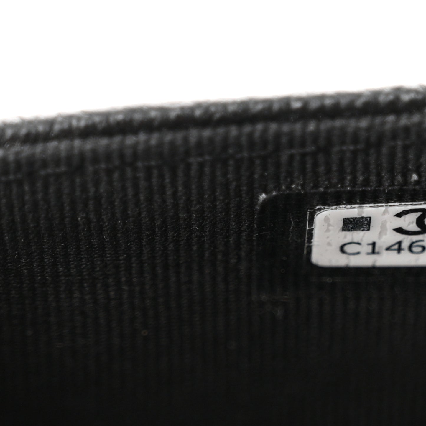 Caviar Quilted Chain Camera Bag Black